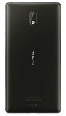 Nokia 3 Black Back