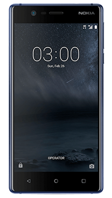 Nokia 3 Blue Front