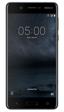 Nokia 5 Black Front