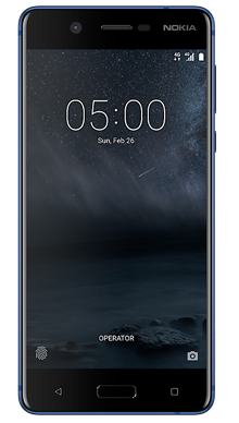 Nokia 5 Blue Front