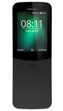 Nokia 8110 Black Front