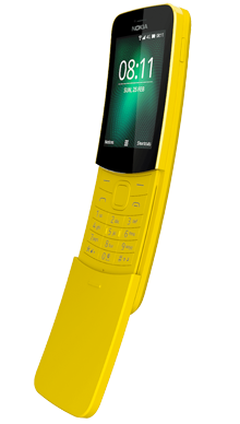 Nokia 8110 Yellow Side