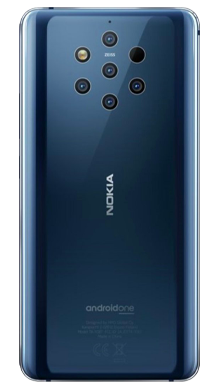 Nokia 9 Blue Back