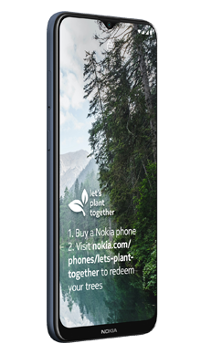 Nokia G20 64GB Blue Side