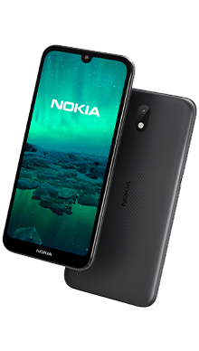 Nokia 1.3 16GB Charcoal Side