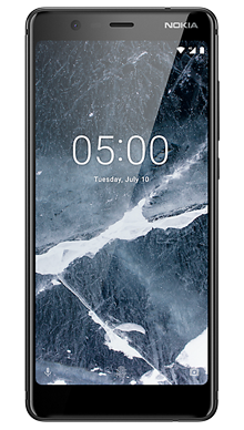Nokia 5.1 Black Front