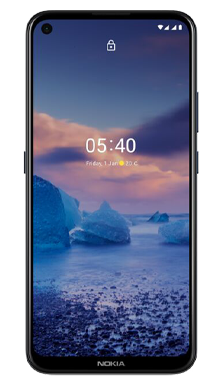 Nokia 5.4 64GB Polar Blue Front