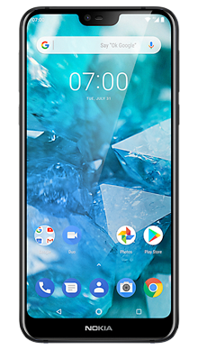 Nokia 7.1 Black Front