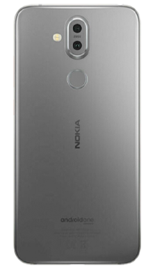 Nokia 8.1 Iron Steel Back
