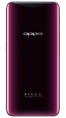 Oppo Find X 128GB Bordeaux Red Back