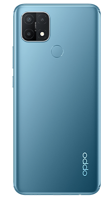 Oppo A15 32GB Mystery Blue Back