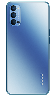 Oppo Reno4 5G 128GB Galactic Blue Back