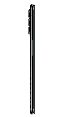 Oppo Reno4 Pro 5G 128GB Space Black Side