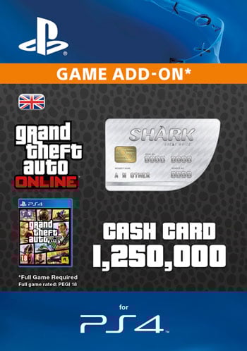 GTAV - Great White Shark Cash Card