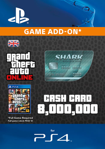 GTAV - Megalodon Shark Cash Card