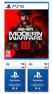Microsoft PlayStation Call Of Duty - MW3 Gift Card