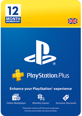 PlayStation®Plus 12 Month Membership
