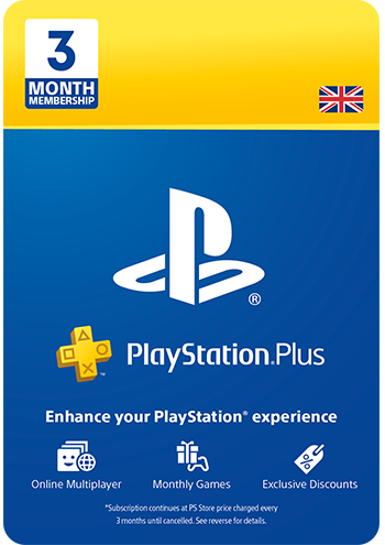 PlayStation®Plus 3 Month Membership