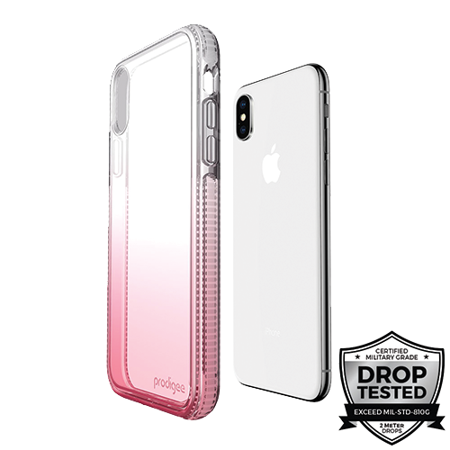 iPhone Xr Safetee Flow Case Prodigee Blush Back