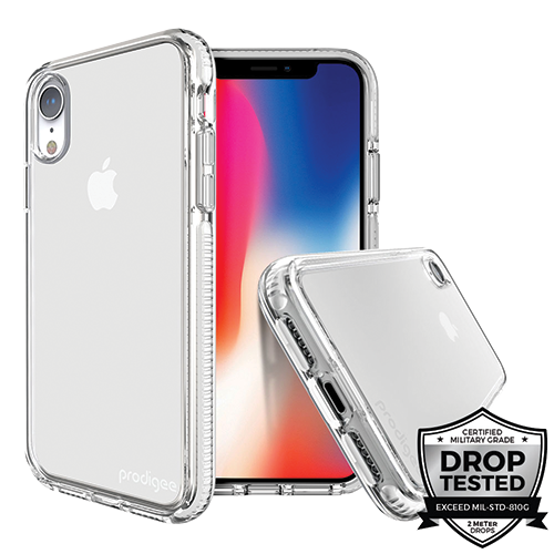 iPhone Xr Safetee Steel Prodigee White Side