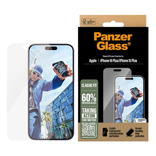 PanzerGlass iPhone 15 Plus Screen Protector