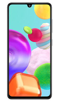 Samsung Galaxy A41 64GB White Front