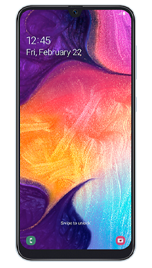 Samsung Galaxy A50 Black Front