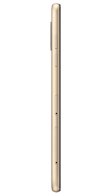 Samsung Galaxy A6 Gold Side