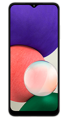 Samsung Galaxy A22 5G 64GB White Front