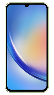 Samsung Galaxy A34 128GB in Awesome Lime