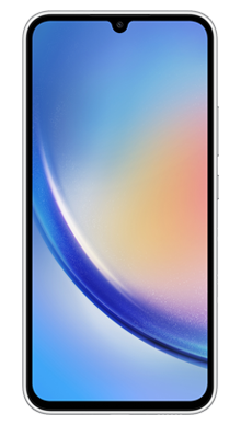Samsung Galaxy A34 128GB in Awesome Silver