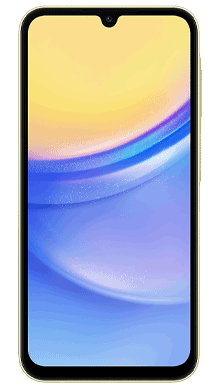 Samsung Galaxy A15 5G 128GB in Yellow