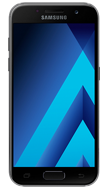 Samsung Galaxy A3 2017 Black Front