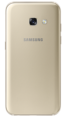 Samsung Galaxy A3 2017 Gold Back