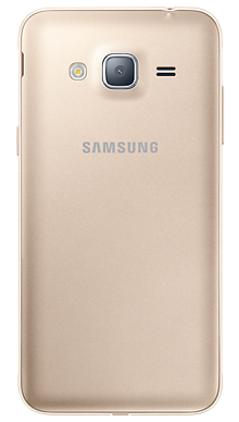 Samsung Galaxy J3 Gold Back