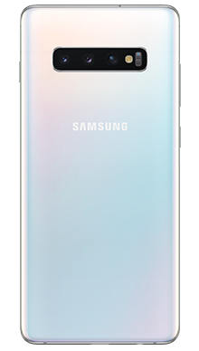 Samsung Galaxy S10 Plus 128GB Prism White Back