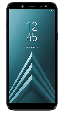 Samsung Galaxy A6 Black Front