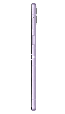 Samsung Galaxy Z Flip 3 5G 128GB Lavender Side