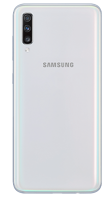 Samsung Galaxy A70 White Back