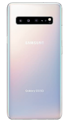 Samsung Galaxy S10 256GB 5G Crown Silver Back