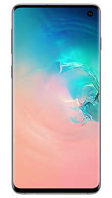 Samsung Galaxy S10 128GB Prism White Front