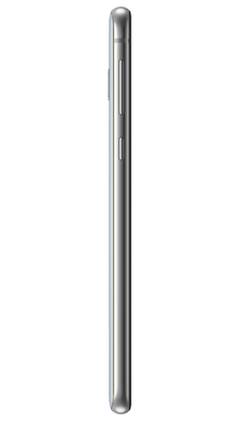 Samsung Galaxy S10 128GB Prism White Side