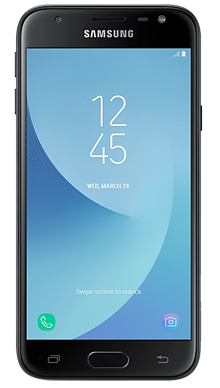 Samsung Galaxy J3 2017 Black Front