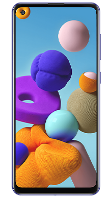 Samsung Galaxy A21s 32GB Blue Front