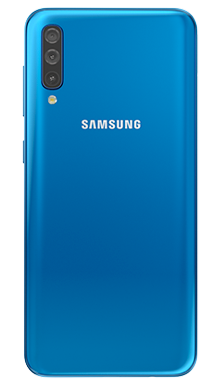 Samsung Galaxy A50 Blue Back