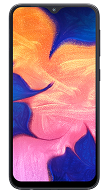Samsung Galaxy A10 Black Front