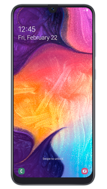Samsung Galaxy A50 White Front