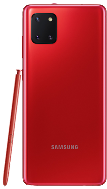 Samsung Galaxy Note 10 Lite 6GB 128GB Red Back