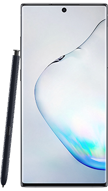 Samsung Galaxy Note 10 Plus 512GB 5G Aura Black Front