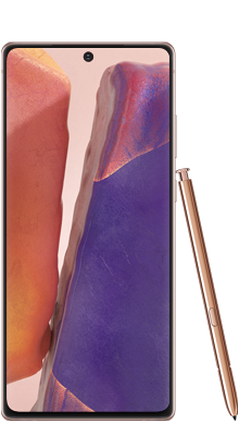Samsung Galaxy Note 20 5G 256GB Mystic Bronze Front